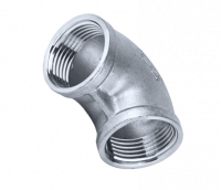Отвод резьбовой нержавеющий 90° вр/вр, 1/2" AISI304 (CF8), VDSM-VQ15/4 AISI 304-316 АРТ300+95