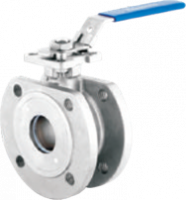 Кран шаровой фланцевый узкий нержавеющий 4", VDSM-VS0A/4 AISI 304-316 АРТ8