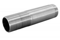 Сгон резьбовой нержавеющий, AISI316 DN10 (3/8"), (CF8M) Newkey