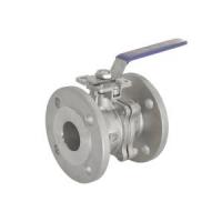 Кран шаровой фланцевый двусоставной нержавеющий  (2PC), AISI304 DN20 (3/4"), (CF8), PN16