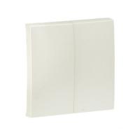 EKF ESV10-L-023-50; Валенсия лицевая панель выключателя 2-кл. 10А жемчуг PROxima