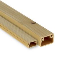 EKF kk-12-12w; Кабель-канал под светлое дерево (12х12) (120м) Plast PROxima.
