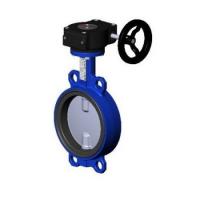 Затвор дисковый ГОСТ поворотный VPI4449-08EP Ду 80 Ру16 межфл с редуктором диск нерж манжета EPDM Tecofi VPI4449-08EP0080