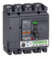 LV433589 Автомат силовой Schneider Electric Compact NSX 250, Micrologic 6.2 E, 100кА, 4P, 250А
