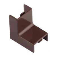 EKF ibd-25-16x4; Угол внутренний (25х16) (4 шт) Plast PROxima под темное дерево