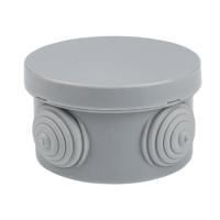 EKF plc-kmr-040-039-r; Коробка распаячная КМР-040-039 с крышкой наружная (85х40) 4 мембранных ввода IP54 розничный стикер PROxima