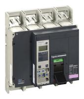 34438 Автомат силовой Schneider Electric Compact NS 1600, Micrologic 5.0 E, 50кА, 4P, 1600А