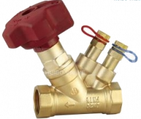 Клапан HORNHOF балансировочный латунный  HBR4451 эко, 1"