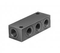 Festo Коллектор  FR-4-1/4-C (1 подвод G1/4, 3 отвода G1/4)