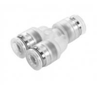 Festo Тройник цанговый  NPQP-Y-Q8-Q6-FD-P10 (упаковка 10шт)